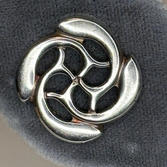 Lovell Designs - St. Brendan's Cross Earrings, Sterling Silver Post Earrings - Picture 2 of 6